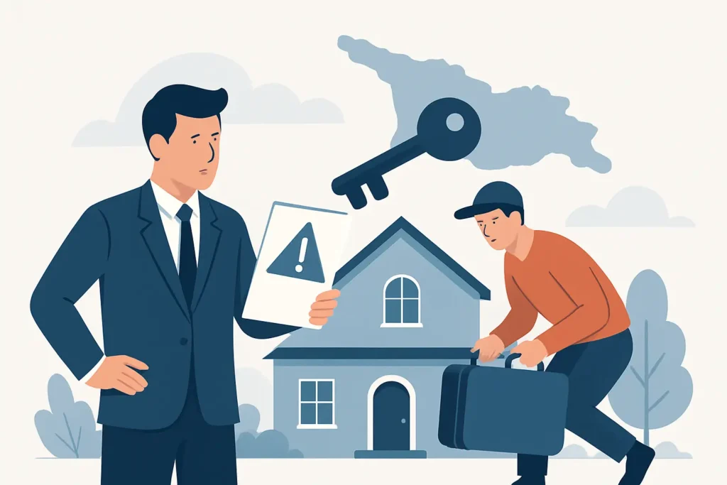 Evicting a Tenant in Georgia (Country): Steps