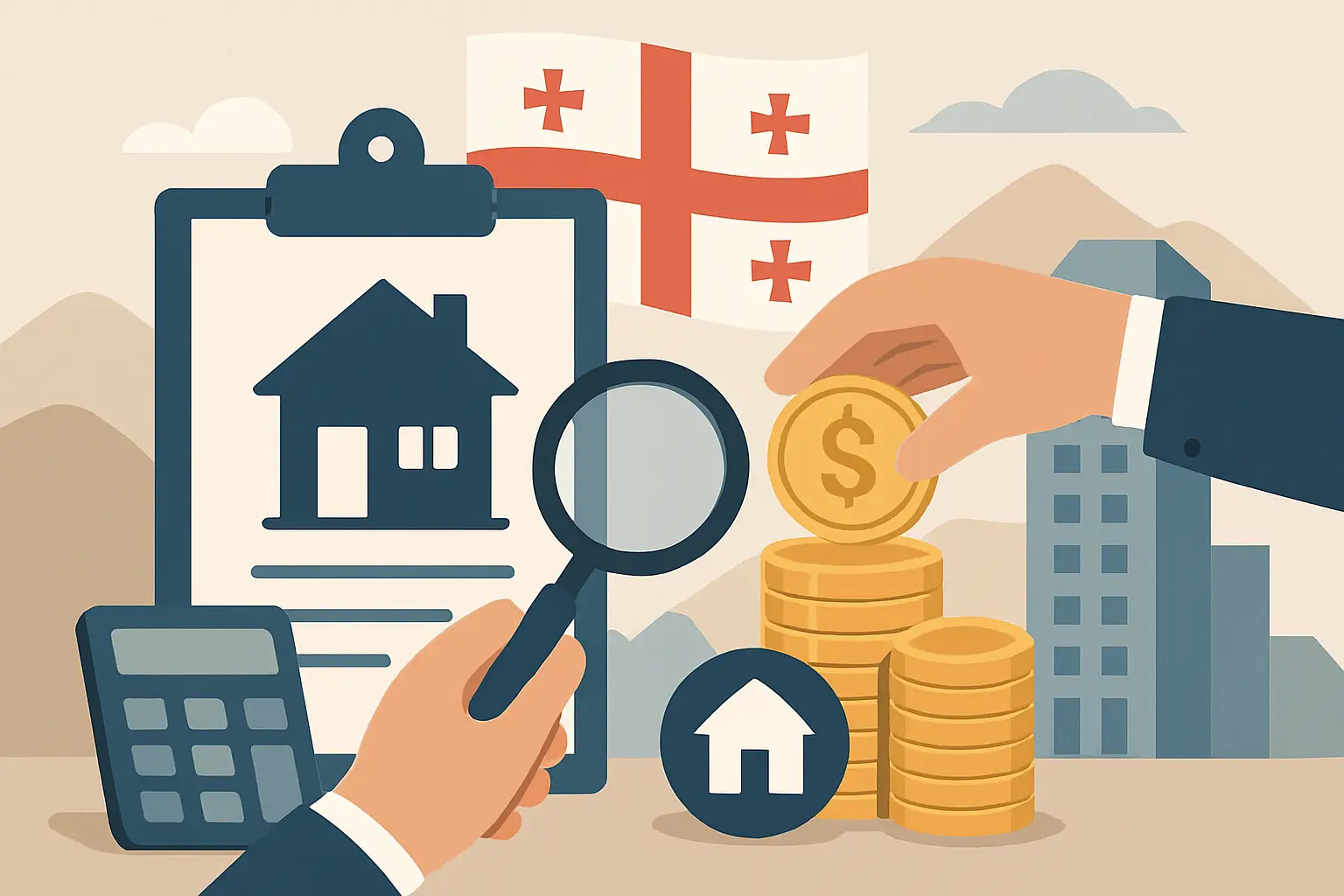 Rental Property Taxes in Georgia Country