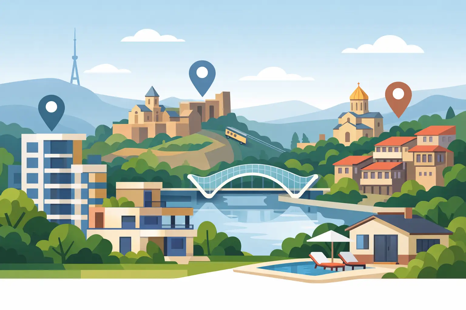 Best Areas for Long-Term Rentals in Tbilisi