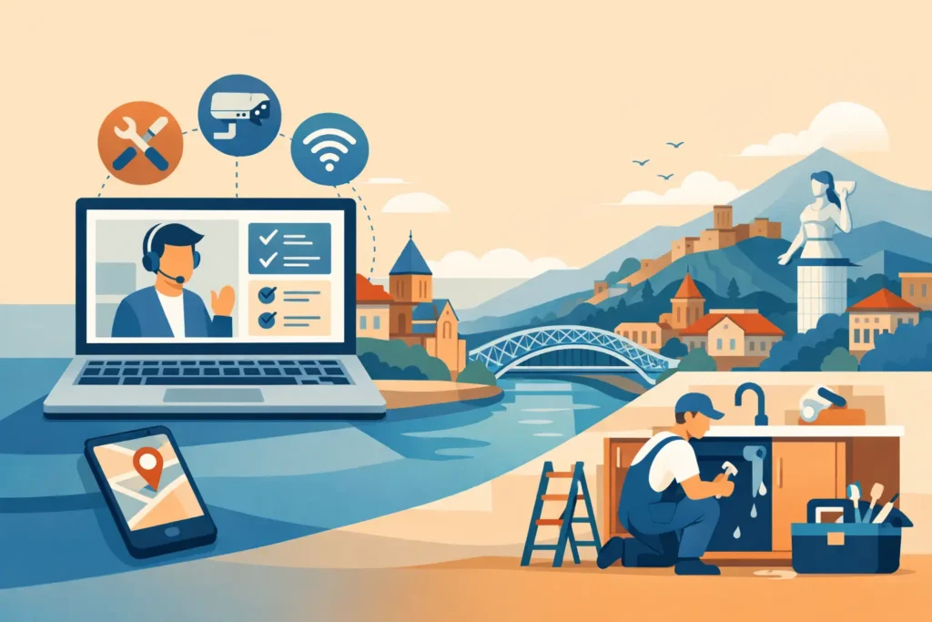 How to Manage Repairs Remotely in Tbilisi