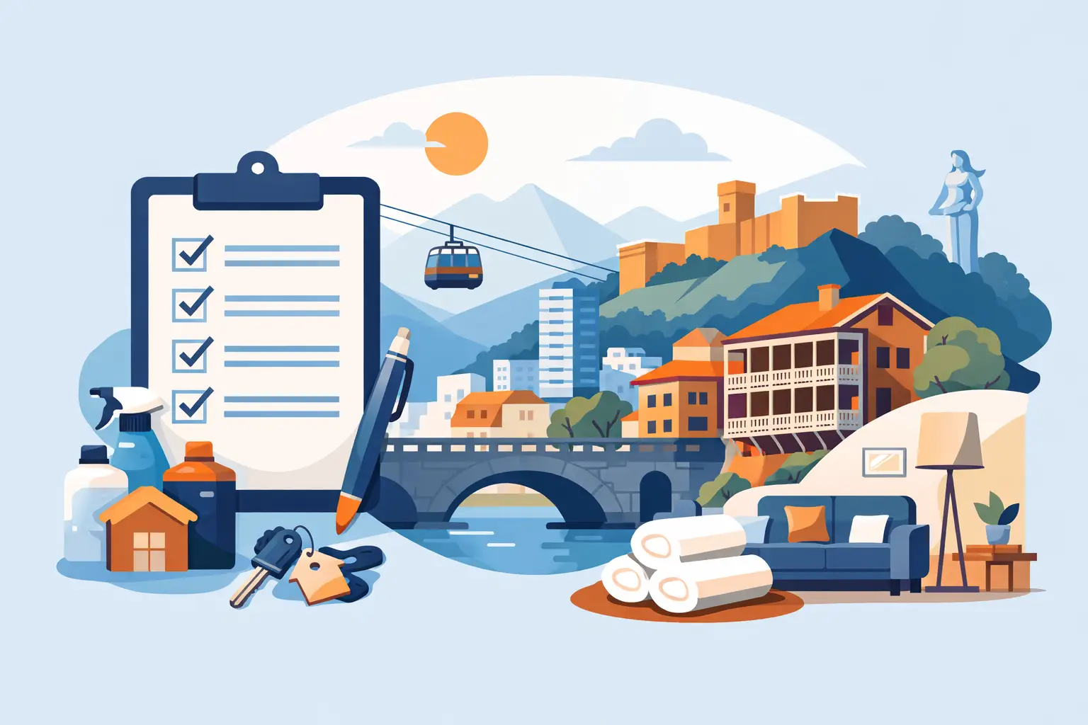 Create Rent Ready Checklist Tbilisi