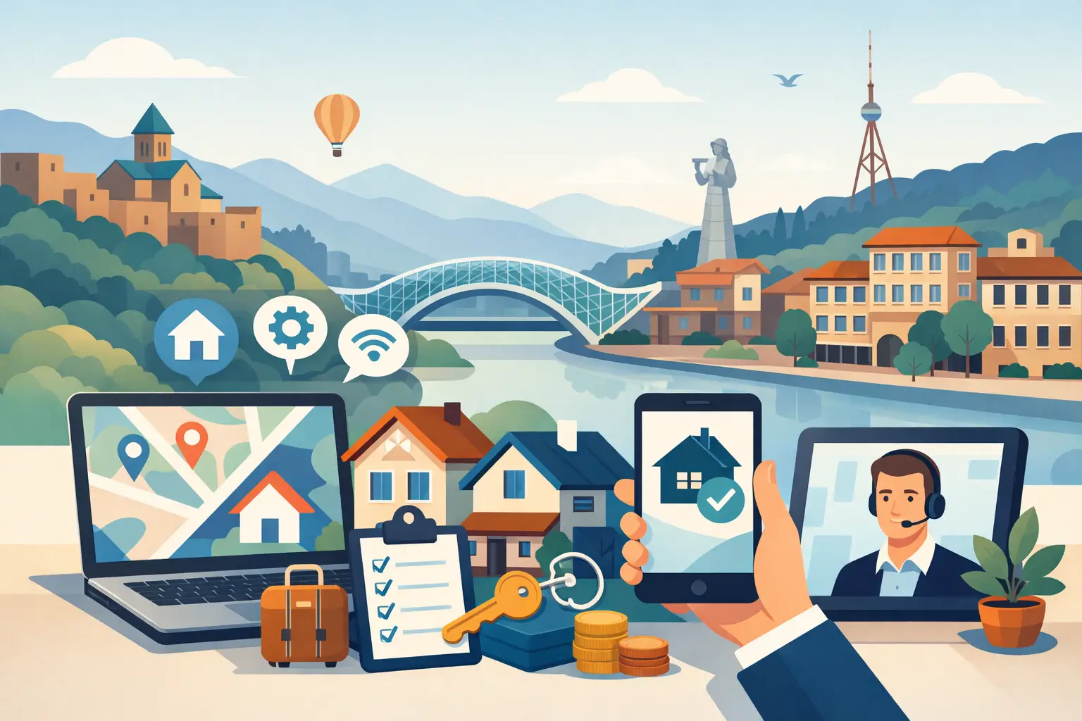 Remote Landlord Operations Guide for Tbilisi