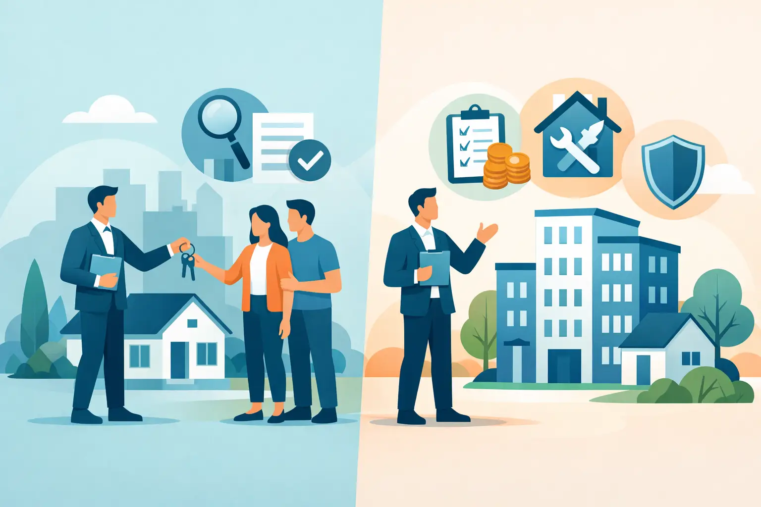 Leasing Only vs Full Management