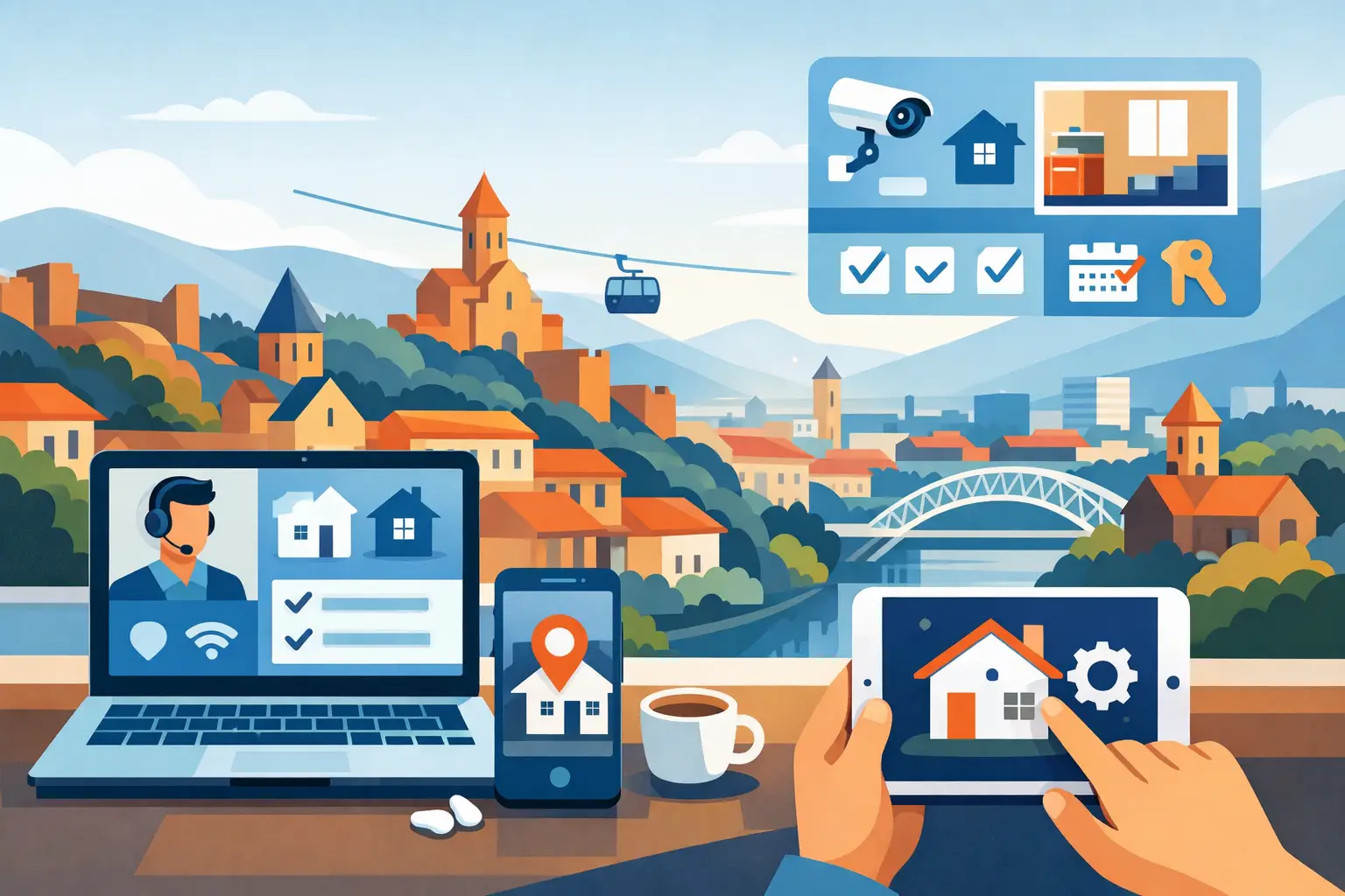 How to Manage Rental Property Remotely in Tbilisi