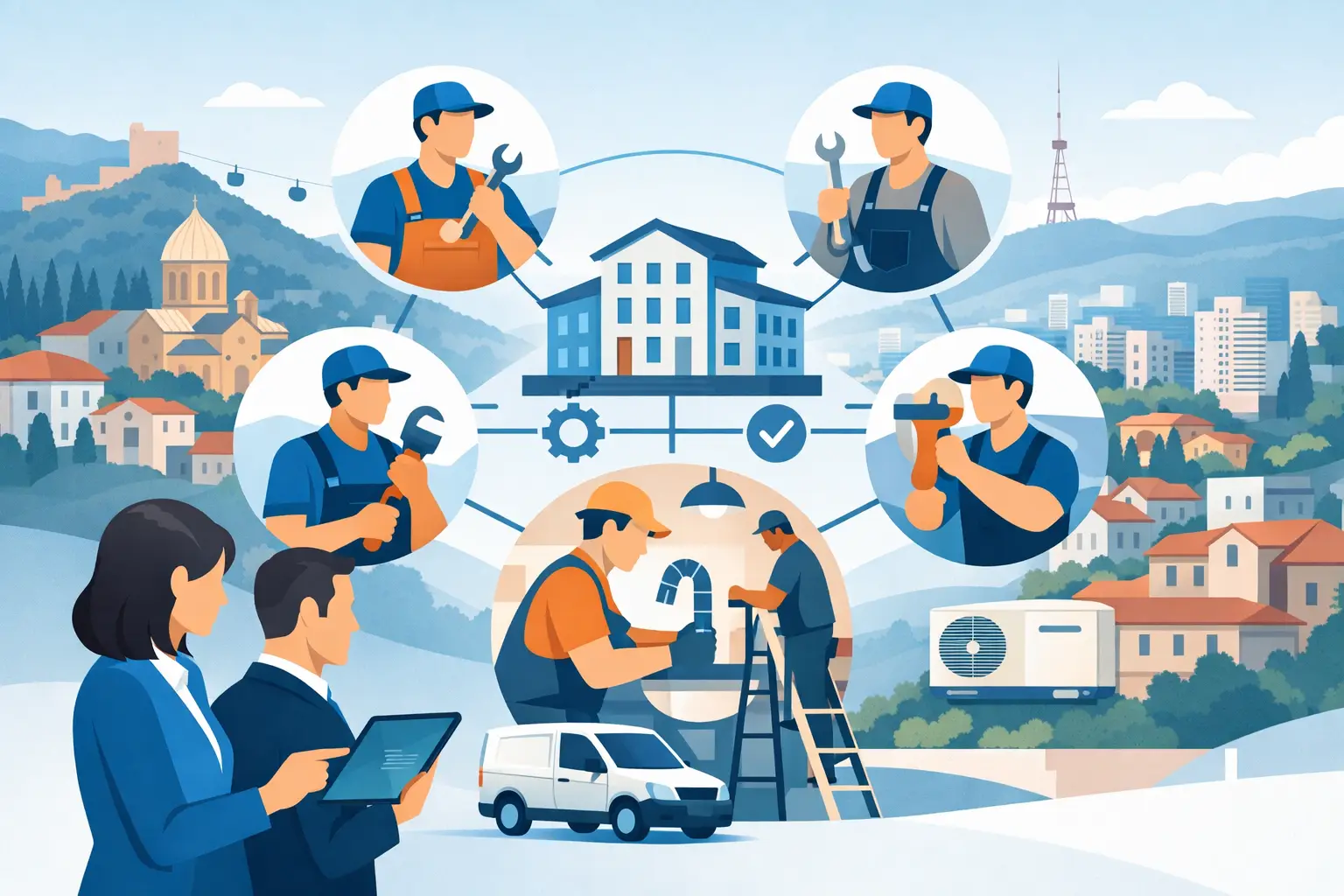 Tbilisi Property Managers’ Maintenance Vendor Network
