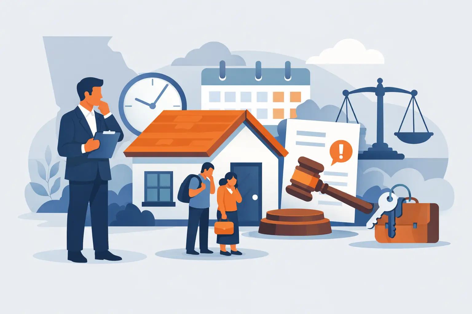 When Should Landlords Start Eviction in Georgia?