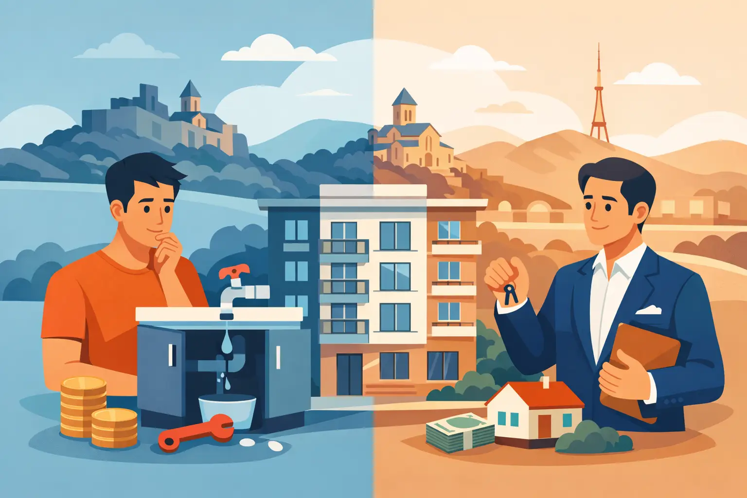 Who Pays for Apartment Repairs in Tbilisi?